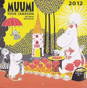 Moomin Calendar 2012 from Tove Jansson Illustrations 6 pieces  