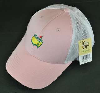 2011 MASTERS PINK/WHITE Trucker Golf HAT from AUGUSTA NATIONAL  