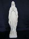 Maria aus Lourdes   Marienfigu​r aus schwerem Alabaster
