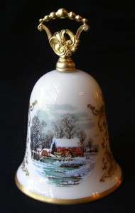 COLLECTIBLE VINTAGE GORHAM FINE CHINA 1978 NOEL CHRISTMAS BELL  