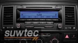 Original VW Radio CD  RCD 310 RCD310 T5 Multivan Touareg DAB 7H0 