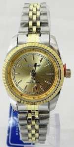 Womens Montres Carlo RX Style Watch w/ Two tone Strap  