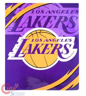 Los Angeles Lakers King Blanket Raschel Plush Mink  