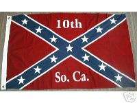 COTTON Confederate Civil War Flag10th South Carolina  
