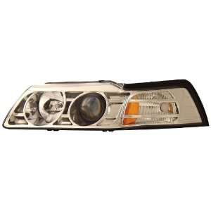 Anzo USA 121043 Ford Mustang Projector Chrome Headlight Assembly 