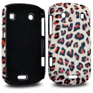 LEOPARD PU LEATHER CASE FOR BLACKBERRY BOLD 9900  
