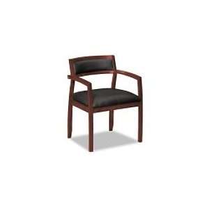 Basyx™ Wood Guest Chair with Upholstered Back 