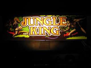 Jungle King Non Jamma Arcade Marquee / Header  