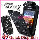 DIAMOND BLING CRYSTAL GLITTER GEM POUCH CASE COVER FOR SAMSUNG GALAXY 