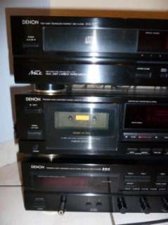 Denon Anlage CD Player DCD 890, Receiver DRA 545RD, Tape DRM710, in 