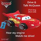 Disney Cars 2 Lightning McQueen Talk & Drive Plush Toy
