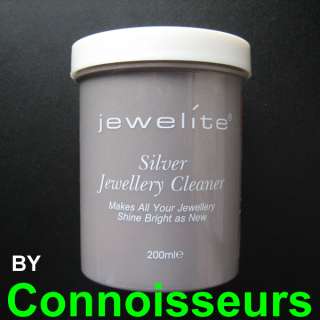 NEW Connoisseurs Jewelite Silver Jewellery Cleaner Dip  