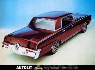 1966 Chrysler Imperial Crown Hardtop Factory Photo  