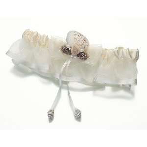  Ivory Seashell Garter