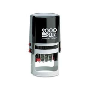  COSCO 2000 Plus R50 Printer Stamp,2 Diameter   Black 
