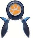 fiskars large easy squeeze punch furry friends paw from australia