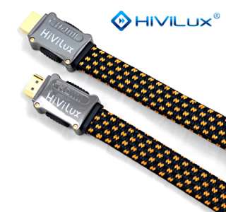   HiViLux HDMI SCC Flach Kabel 1,4 Zertikat Full HD 1m 1