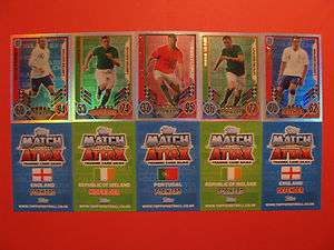   Match Attax Limited Edition Euro 2012 Keane, Duff, Rooney usw 