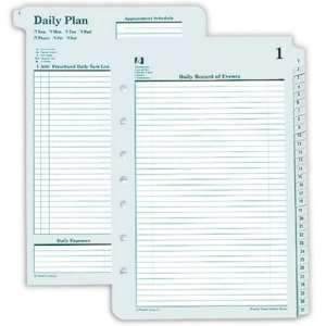  Franklin Covey Classic Tabbed Original Daily Plans 1 31 