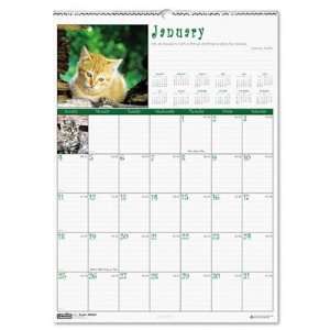  House of Doolittle Kittens Monthly Wall Calendar Office 