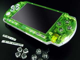 XCM FRONTBLENDE COVER BLING GRÜN FÜR PSP 3004 KONSOLE  