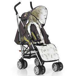 NEW COSATTO SWIFT LITE SUPA LITTLE MONSTER BLACK BUGGY STROLLER WITH 