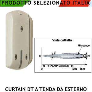 CURTAIN PM Allarme Sensore a Doppia Tecnologia a Tenda  