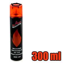   Lot Briquet Tempête chalumeau + 1 recharge de GAZ 300ML