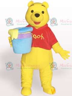 Winnie Pooh Bear Short Plush Adult Mascot Costume  Buy Winnie Pooh 