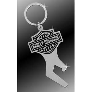 Harley Davidson Car Truck SUV Key Chain Metal   Bottle Opener w/ Bar 