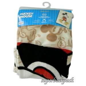   Mickey Mouse Luxury Blanket   Classic Mickey Soft Fleece Throw Blanket