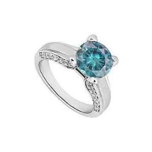  Fine Jewelry Vault 6306380 Blue Diamond Engagement Ring 