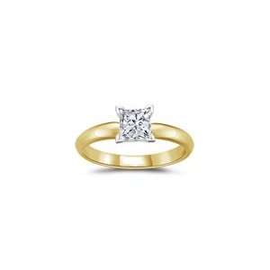   Carat 18K Yellow Gold Four Prong Diamond Engagement Ring (H I/SI1) 3.5