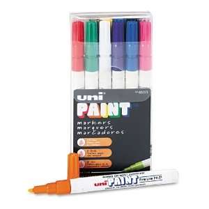 Uni-Paint Marker, Fine Point, Red