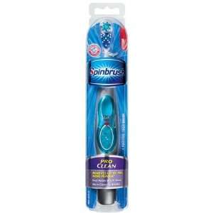   Hammer Spinbrush Pro Clean Medium Powered Toothbrush (Quantity of 4