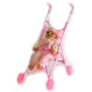 Baby Doll With Stroller  Toys & Games  