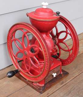  12.5 Inch 2 Wheel Cast Iron Enterprise No. 5 Coffee Mill Grinder