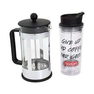  Coffee Maker Set, Coffee Maker 8 Cup / 34 Fl. Oz with Travel Press 