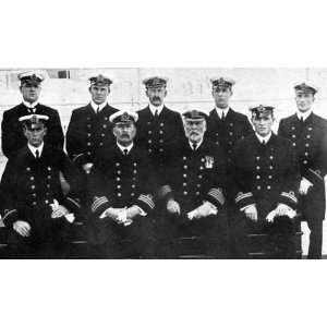  Titanic Senior Officers 1912 8 1/2 x 11 Photograph 