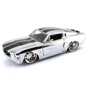  Limited Edition Chrome Series 1967 Mustang Shelby Gt500 Toys & Games