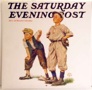 SATURDAY EVENING POST, 2011 Wall Calendar, by Leap Year  