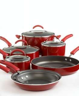 KitchenAid Cookware Set, 11 Piece Red