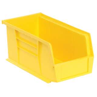 12x QUS230 New Yellow Plastic Pick Small Parts Bins Storage Containers 