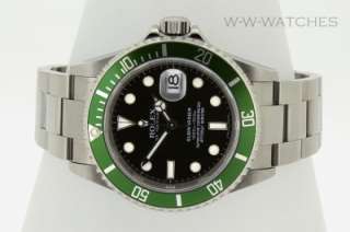 ROLEX SUBMARINER 16610LV GREEN ANNIVERSARY NICE  