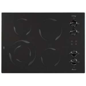  Amana  30 inch BLACK Electric Smoothtop Cooktop with 4 
