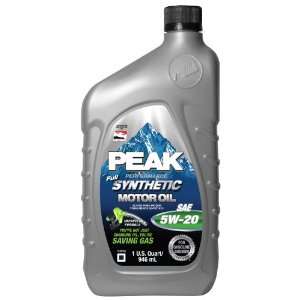  Peak P2MS57 5W 20 Full Synthetic Motor Oil   1 Quart 