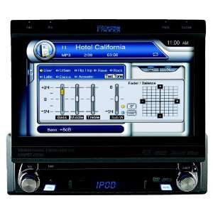   MultiMedia Receiver with 7 Inch Touch Screen (Black)