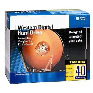  Western Digital WD400BBRTL 40 GB 7200 RPM Hard Drive 