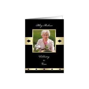   80th (or any age) Birthday Party Invitations Card Health & Personal