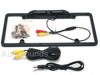 Absolute CAM1000B Black License Plate Rear View Camera  